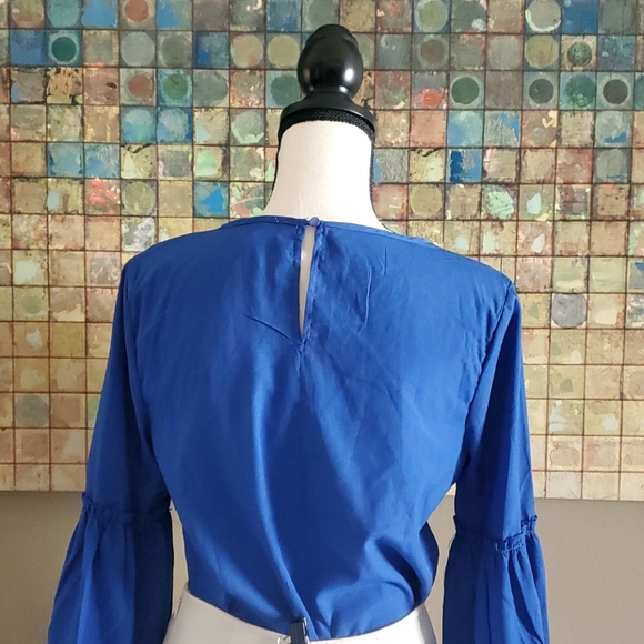 Flattering Cream Fit & Flare Skirt w/ Free Top - Picture 5 of 11